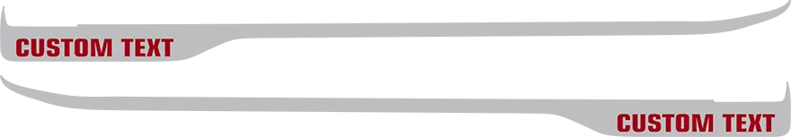 2022-2026 Maverick Upper Side Cab Accent Graphic Stripe Decals graphic design style 01 image.